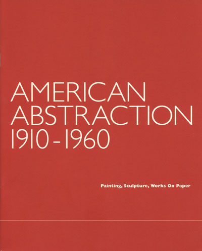 American abstraction catalog